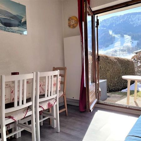 Charmant Studio + Jardin Vue Pistes Et Local Velo Praz-sur-Arly Bagian luar foto